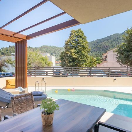Ntinas Seaside Suites Скала-Потамиас Экстерьер фото