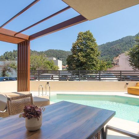 Ntinas Seaside Suites Скала-Потамиас Экстерьер фото